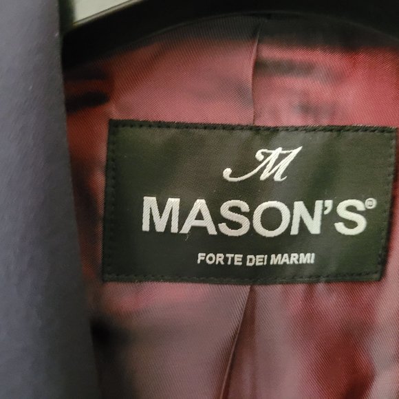 Mason's Prince of Wales Tartan Blazer EU 40/US 4-6 - Picture 2 of 12